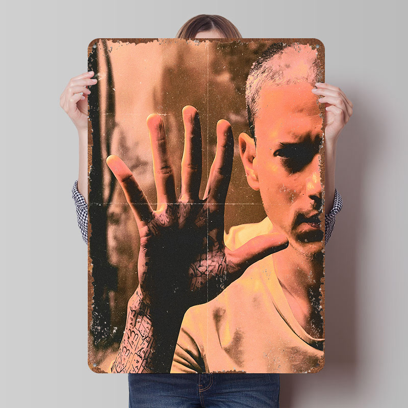 Retro Gaming Bar - Prison Break Poster Individualisierte Vintage Metallschilder