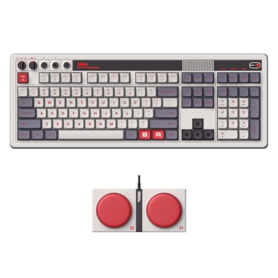 Retro Gaming Uk - Retro 108 mechanische Tastatur für Gaming