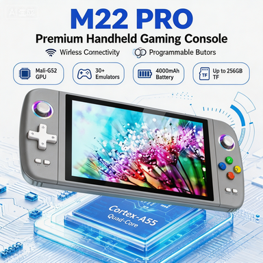 Retro Gaming Uk - Leichtes M22 Retro-Handheld-Spielgerät 3000mAh Lange Akkulaufzeit