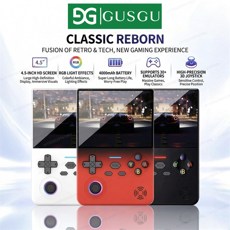 Retro Gaming On Linux - GUSGU H7 Open-Source Retro-Spielkonsole 4,5