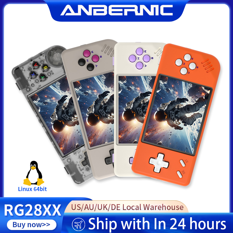 Retro Gaming App - ANBERNIC RG28XX Retro Handheld-Spielkonsole Linux 64