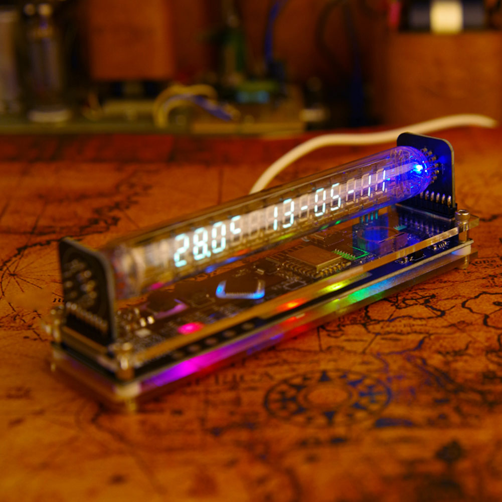Retro Gaming Youtube - 1PCS Digitale Uhr Glow Leuchtstoffröhre IV27