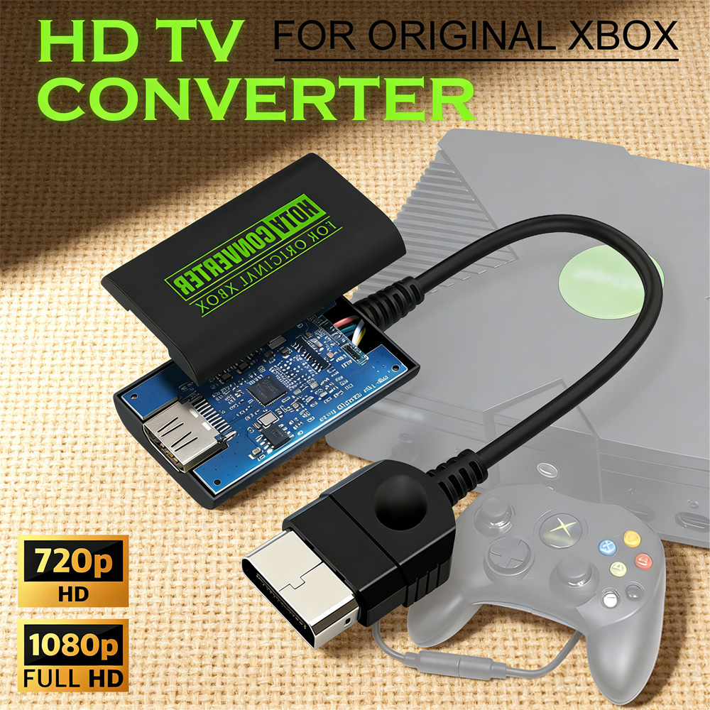 Retro Gaming Cables - Original Xbox HDMI-Kabeladapter: Bester Videospielkonverter für