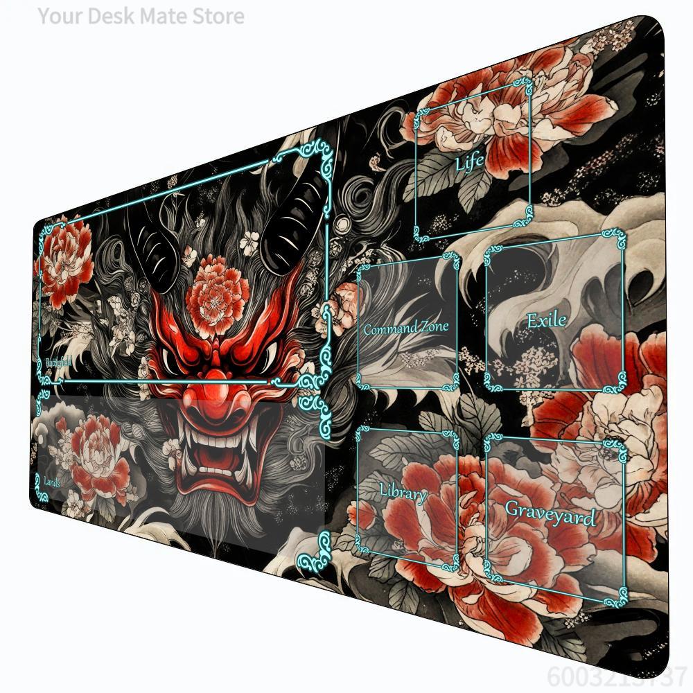 Retro Game Card - Magic Playmat Karten-Spielmatte mit Zonen im