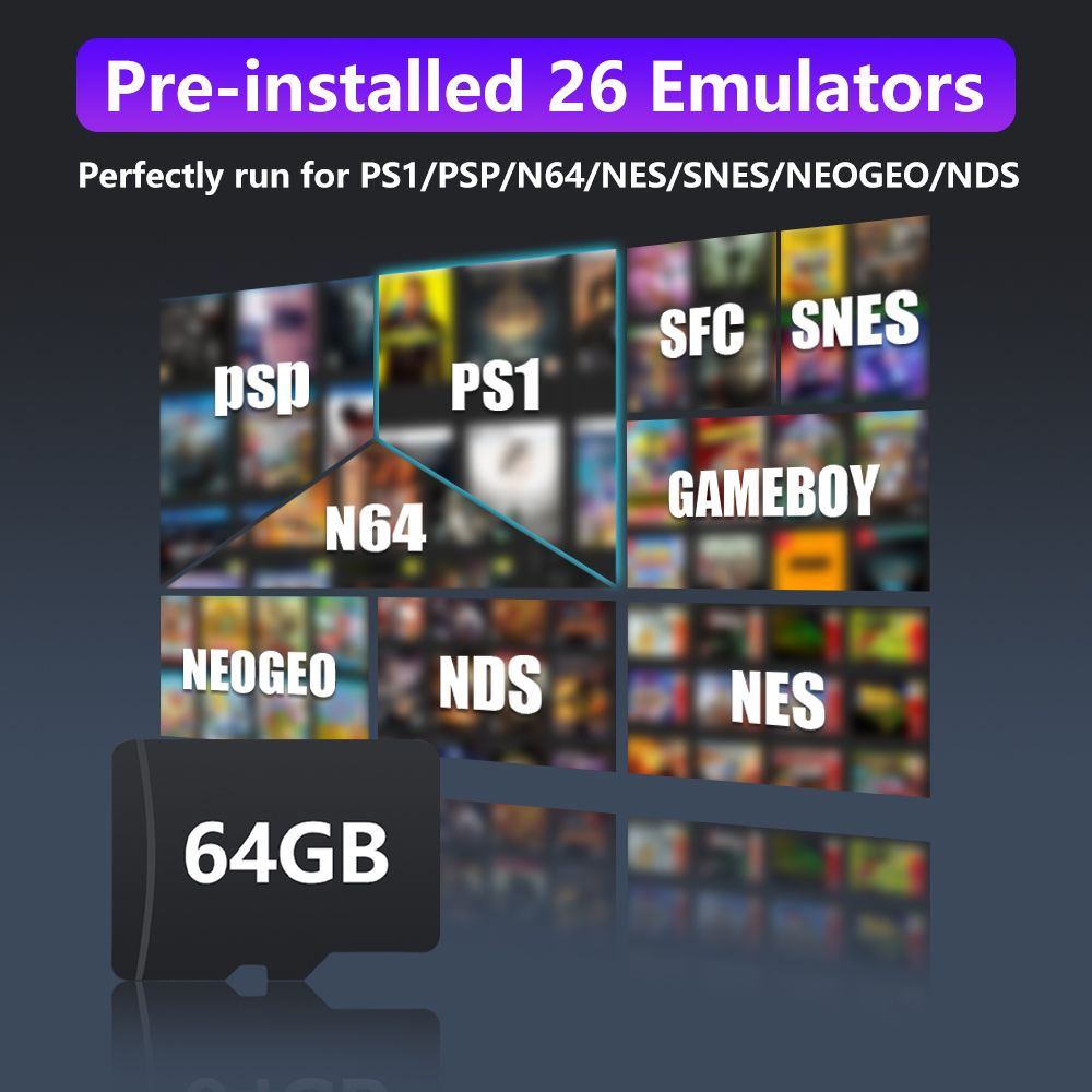 64 GB Spielkarte für R36S Retr – Retro Game Card Bewertung und Preis