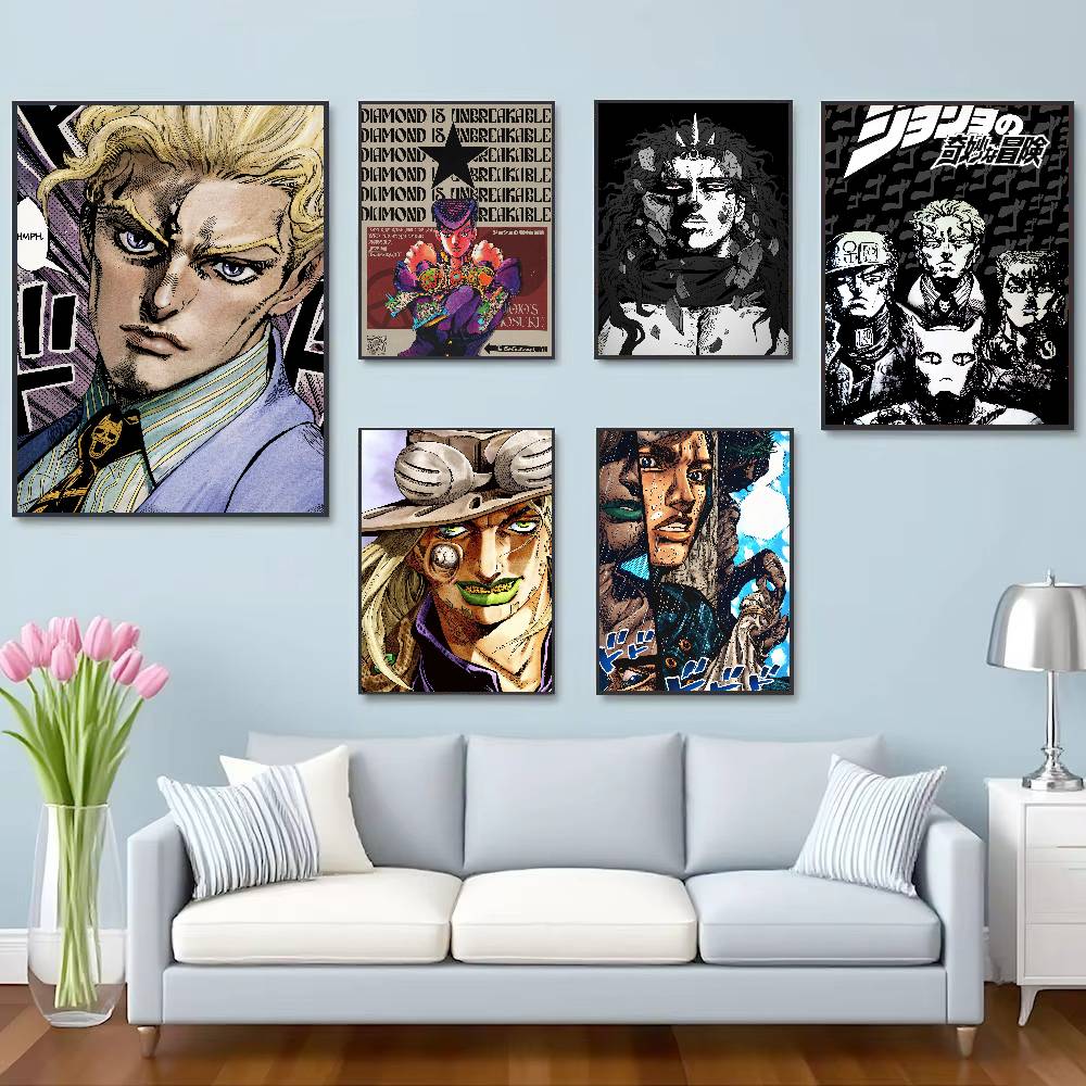 Beliebtes Manga JoJo B-Bizarre – Retro Gaming Wallpaper Bewertung und Preis