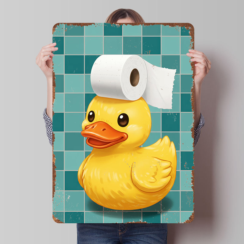 Ente mit Toilettenpapierhut –  – Retro Gaming Wallpaper Bewertung und Preis
