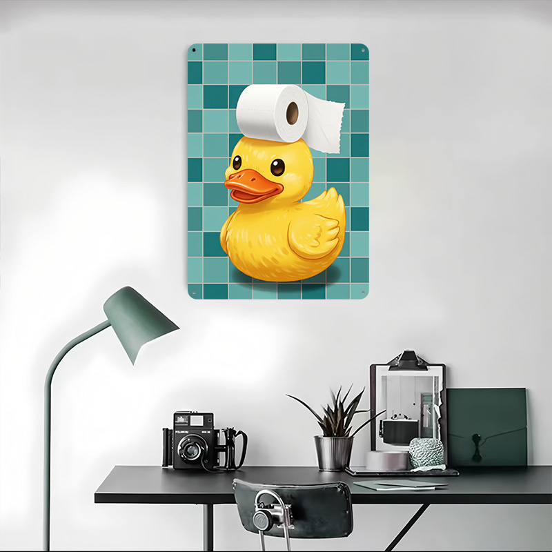 Ente mit Toilettenpapierhut –  – Retro Gaming Wallpaper Bewertung und Preis