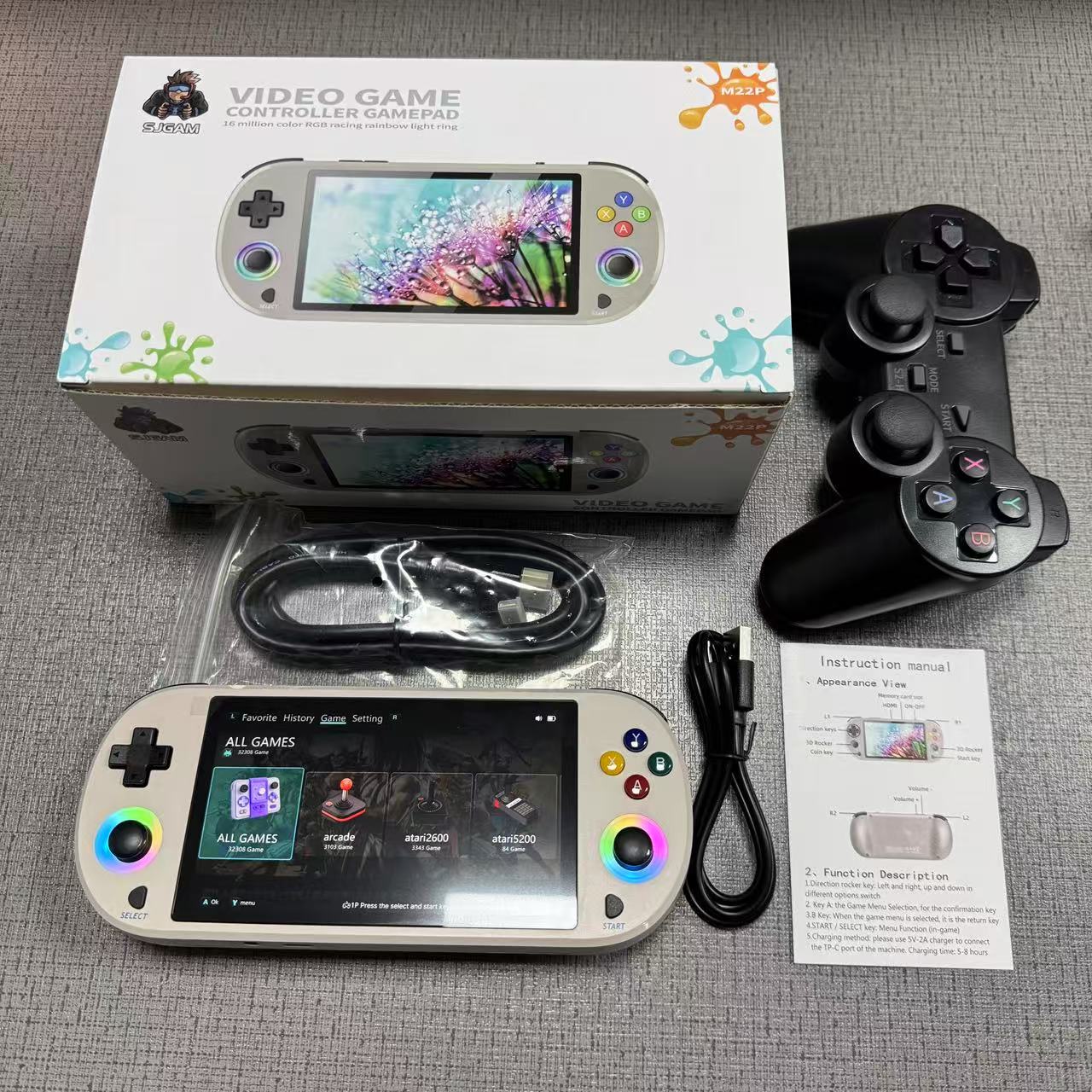 Neue 128GB M22 Pro Tragbare Re – Retro Game Card Bewertung und Preis