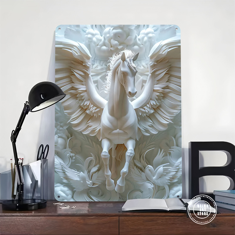 Papier Pegasus Weiße Pferdeflü – Retro Gaming Wallpaper Bewertung und Preis