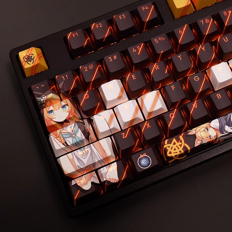 108 Tasten/Set Blue Archive Lo – Retro Gaming Keycaps Bewertung und Preis