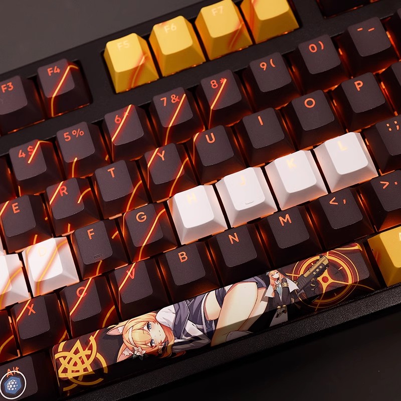 108 Tasten/Set Blue Archive Lo – Retro Gaming Keycaps Bewertung und Preis