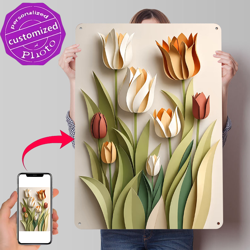 Papier-Ausschnitt-Tulpen-Blume – Retro Gaming Wallpaper Bewertung und Preis