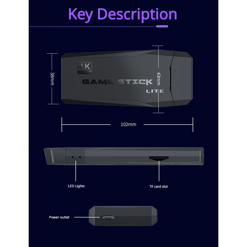 Tragbare 4K Retro-Spielekonsol – Retro Gaming App Bewertung und Preis