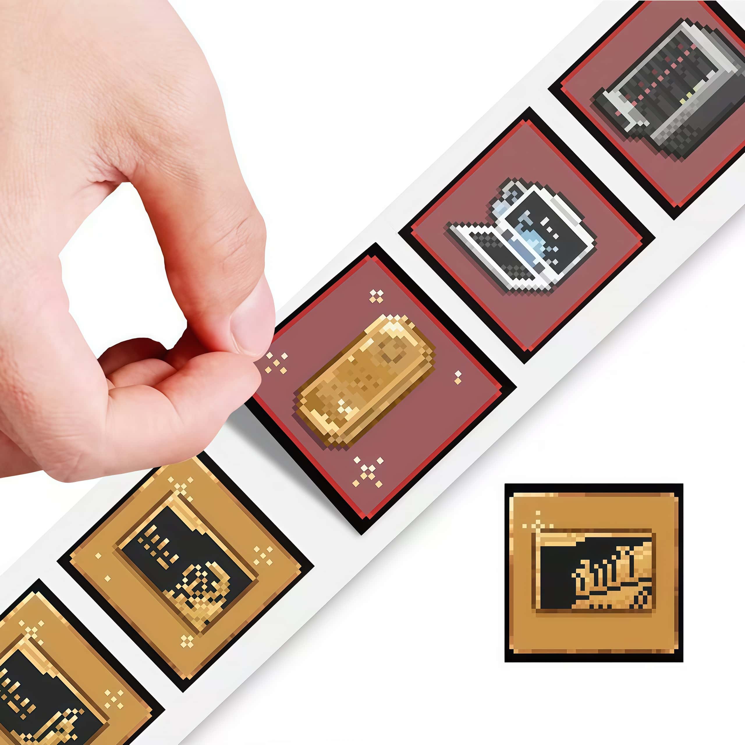 500 Stück Delta Game Pixel-Auf – Retro Gaming Bar Bewertung und Preis