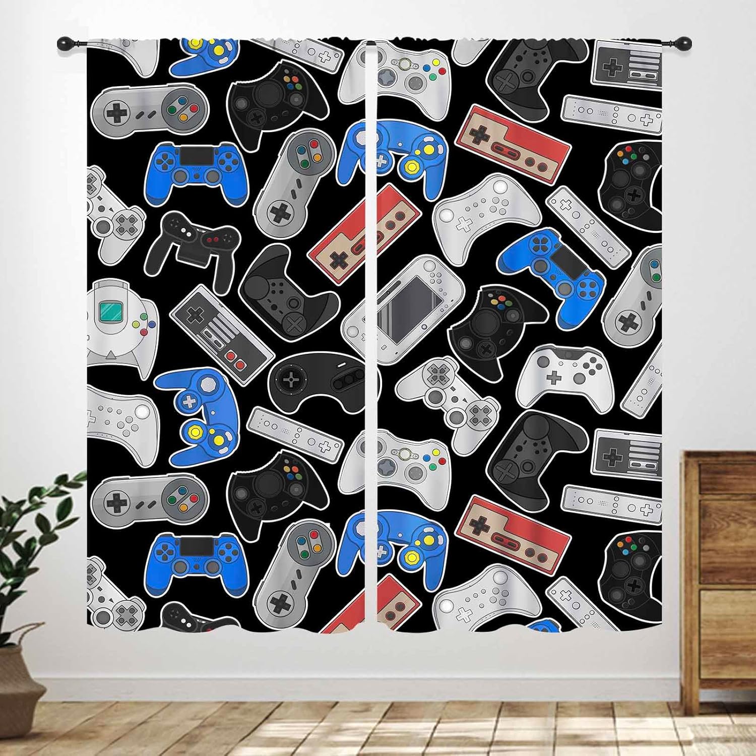 Retro-Controller-Vorhänge – Kl – Retro Gaming Youtube Bewertung und Preis