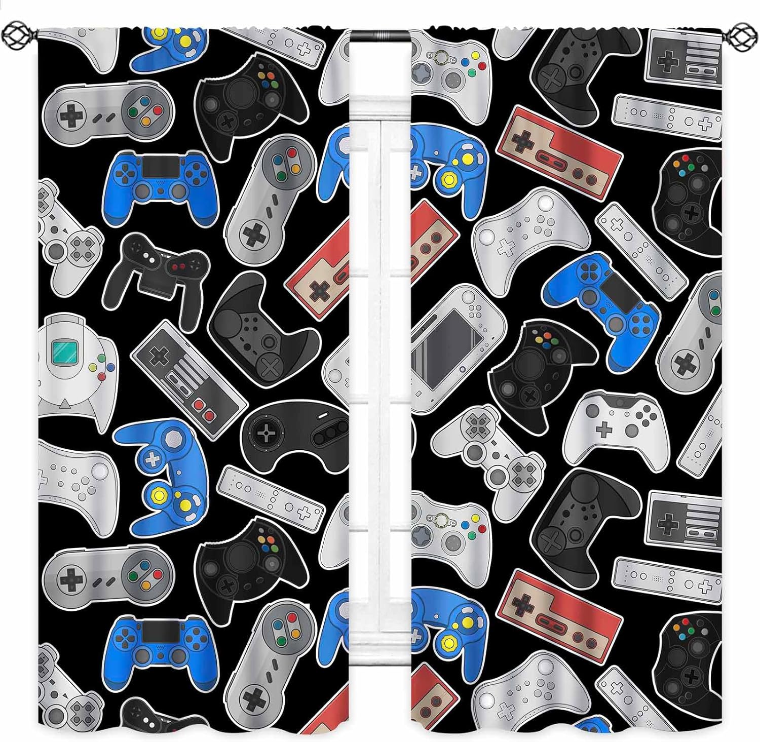 Retro-Controller-Vorhänge – Kl – Retro Gaming Youtube Bewertung und Preis