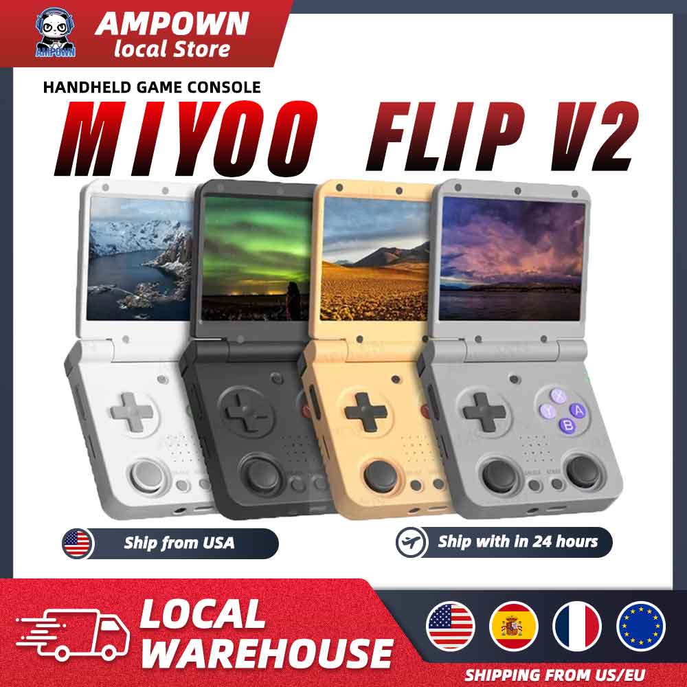 MIYOO Flip V2 Handheld-Spielko – Retro Gaming On Linux Bewertung und Preis