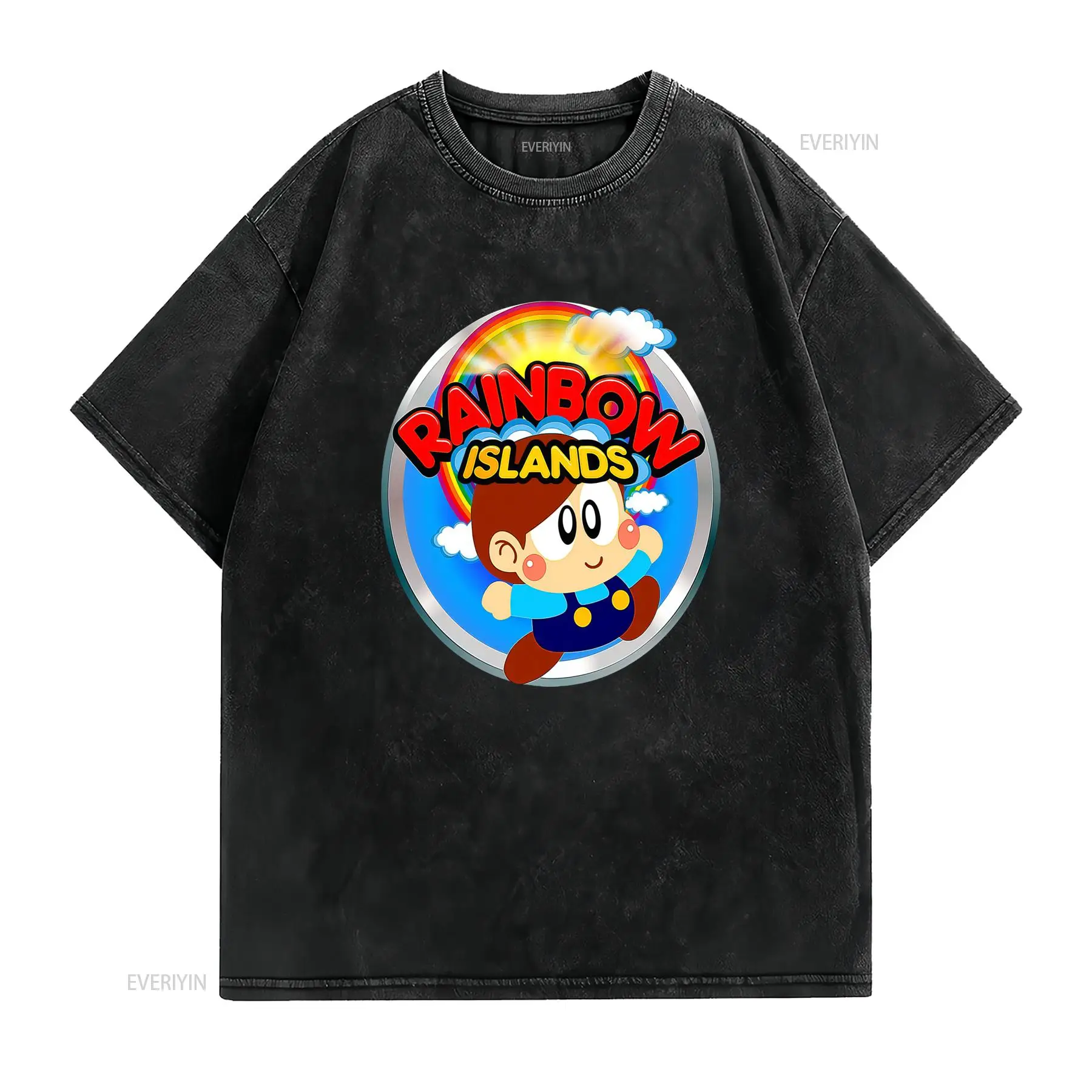 Rainbow Islands Videospiel-T-S – Retro Gaming Event Bewertung und Preis