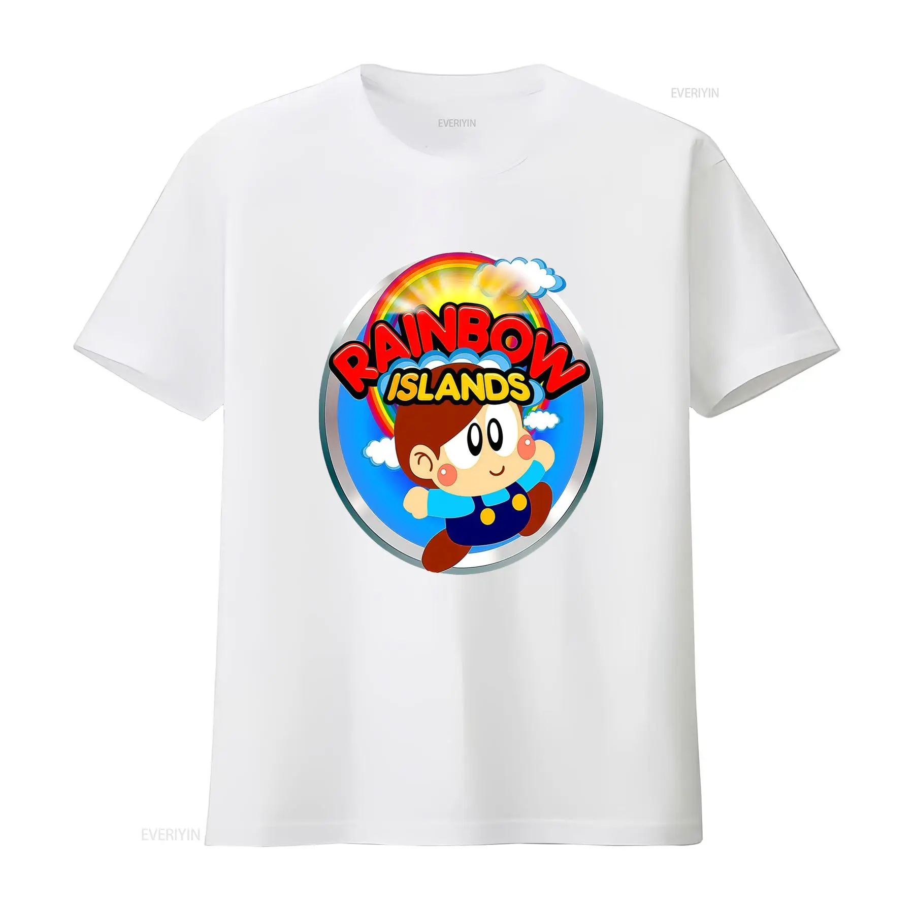 Rainbow Islands Videospiel-T-S – Retro Gaming Event Bewertung und Preis