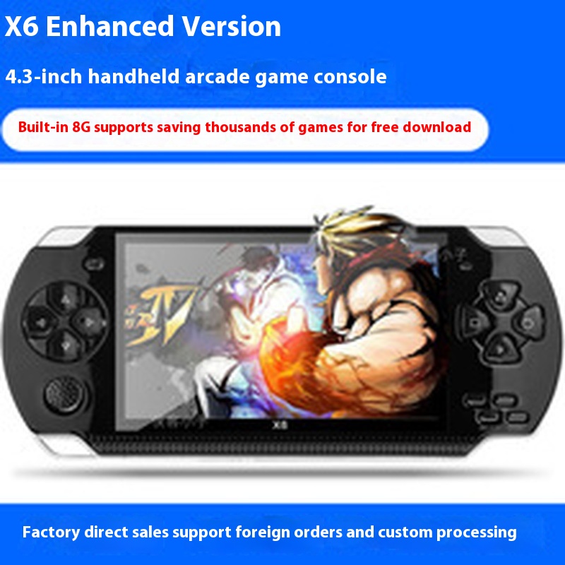 Psp 3000X6 Consola 12 Arten vo – Retro Gaming X6 Bewertung und Preis