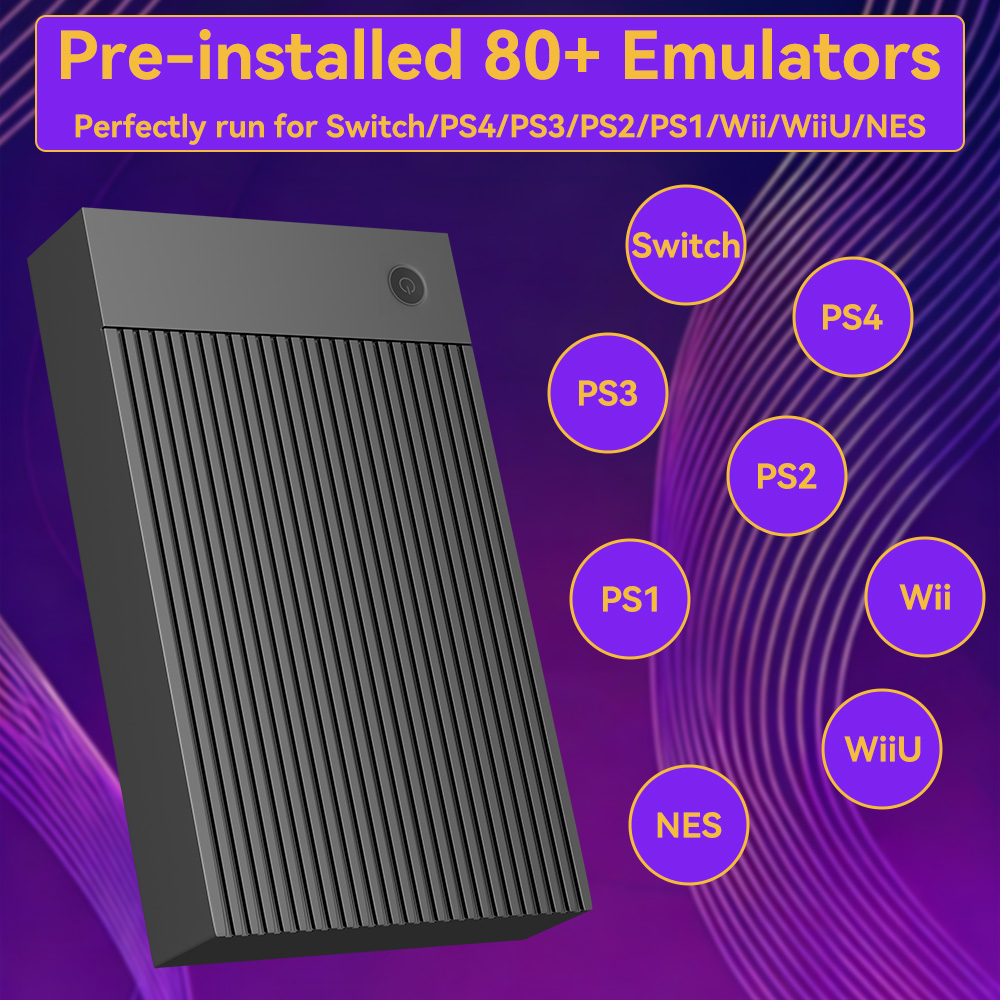 Tragbare 4TB Gaming-Festplatte – Retro Gaming Emulator Console Bewertung und Preis