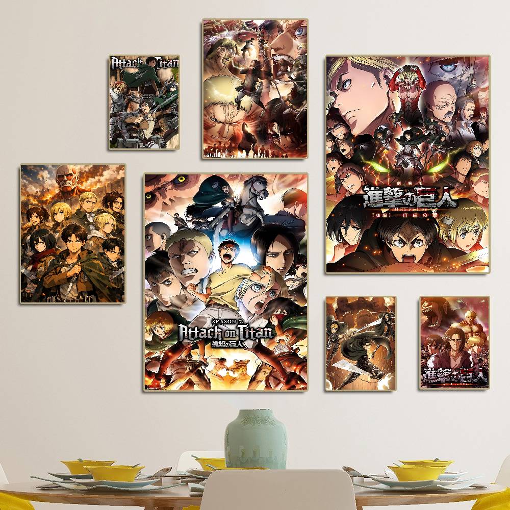A-Attack On T-Titan Gaming Mov – Retro Gaming Wallpaper Bewertung und Preis