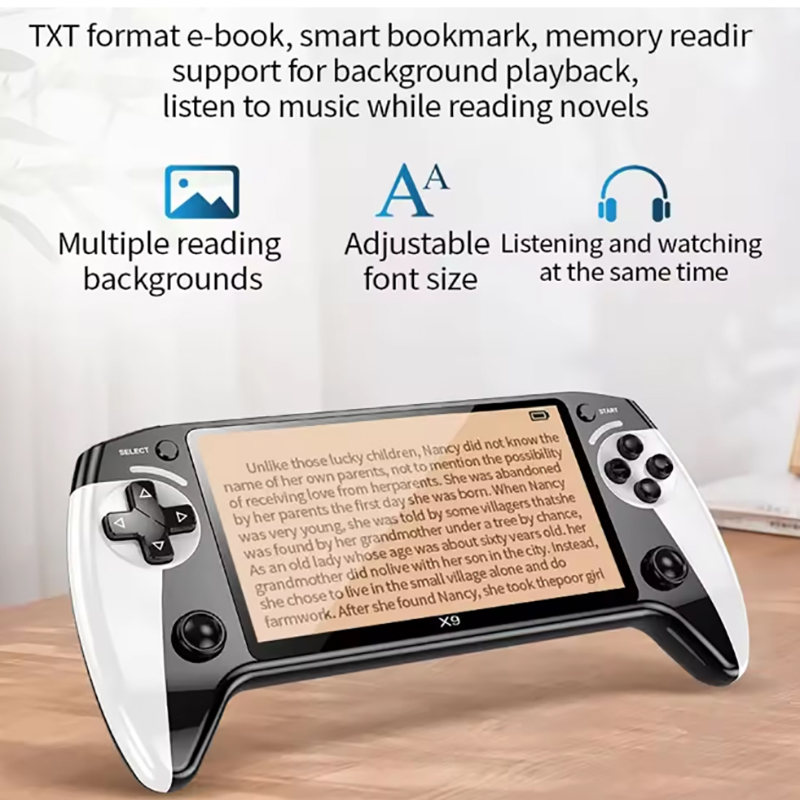 X9 Tragbare Handheld-Spielkons – Retro Gaming Emulator Console Bewertung und Preis