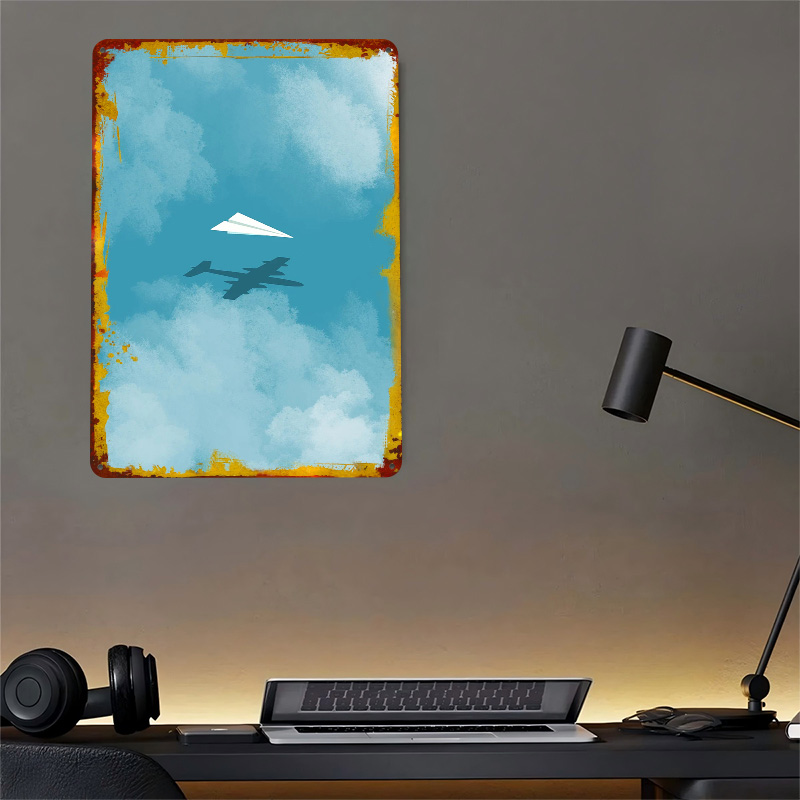 Papierflugzeug-Poster, persona – Retro Gaming Wallpaper Bewertung und Preis