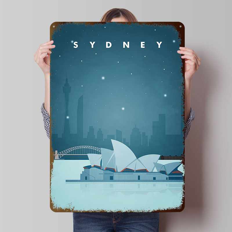 Sydney Reiseplakat Individuali – Retro Gaming Bar Bewertung und Preis