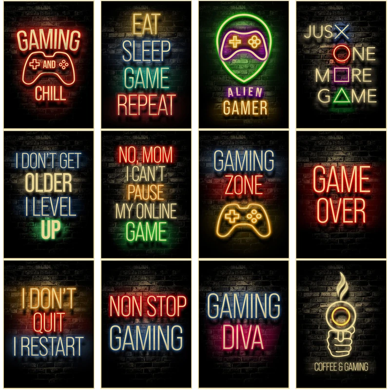 Gaming Poster Spiel Retro Kraf – Retro Gaming Wallpaper Bewertung und Preis