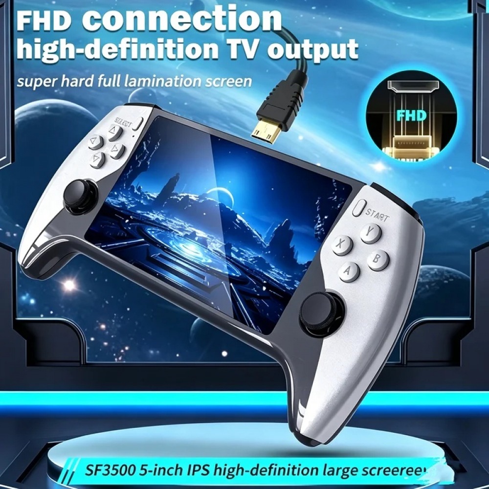 SF3500 5 Zoll Handheld-Spielko – Retro Gaming Emulator Console Bewertung und Preis