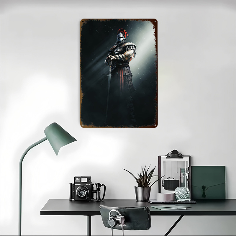 Spartan Gladiator Spiel Poster – Retro Gaming Bar Bewertung und Preis